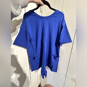 FREE PEOPLE ROMPER NWT Electric Royal Blue ROMPER
